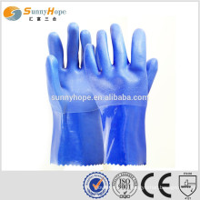 Fabricant de gants Gants chimiques revêtus de PVC longs gants chimiques